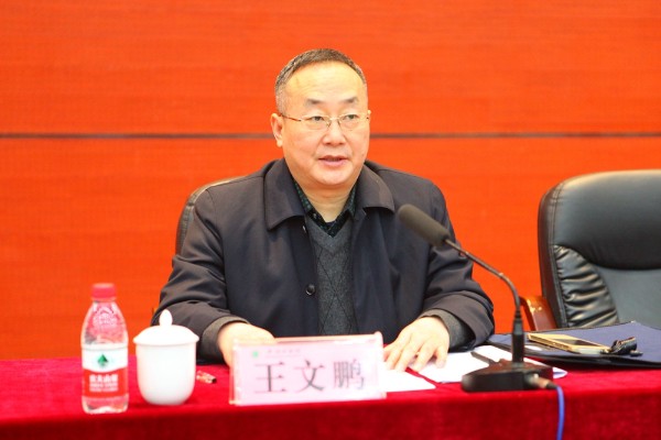 王文鹏在会议闭幕式上讲话
